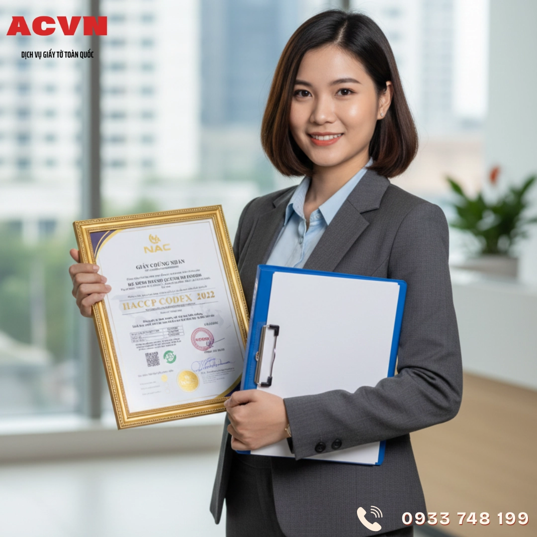 CHỨNG NHẬN HACCP